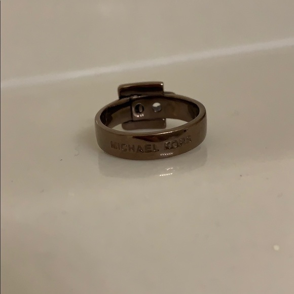 Michael Kors Brown Buckle Ring - Picture 2 of 2